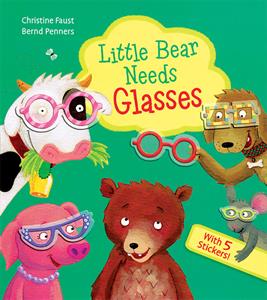 The little bear needs glasses