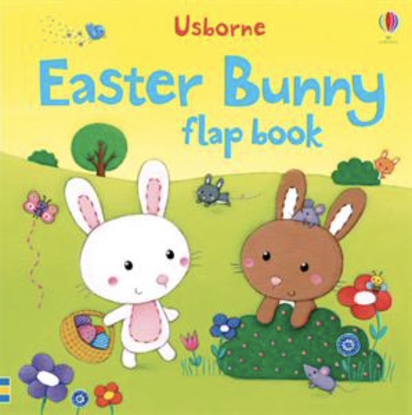 Usborne Easter Bunny flap book cover art