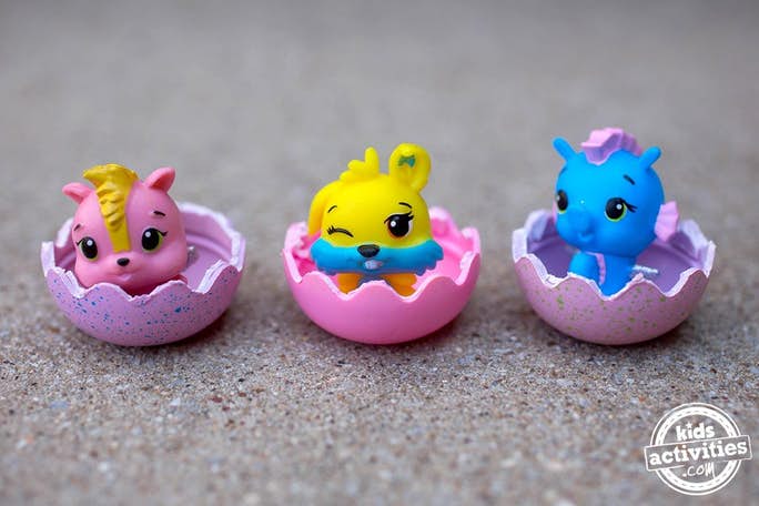 Hatchimals in Half Eggs - how cute are these newly hatched Hatchimals?