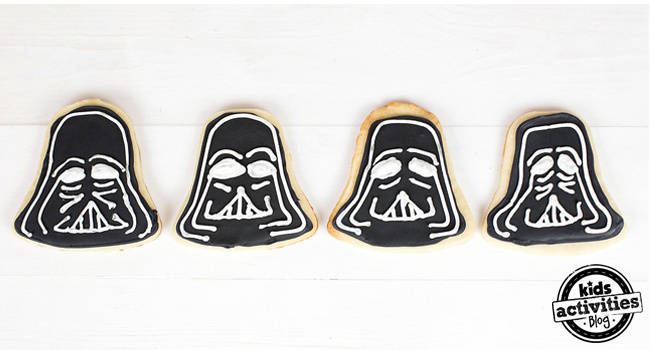How to Make Darth Vader Cookies - Step 6