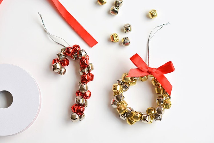 Jingle bell ornaments DIY