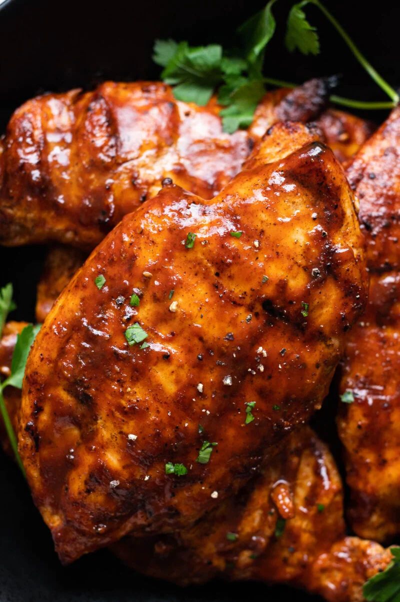 grilled bbq chicken breast