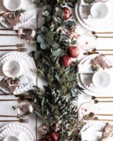 56 WONDERFUL AND CAREFUL CHRISTMAS TABLES Pictures 37