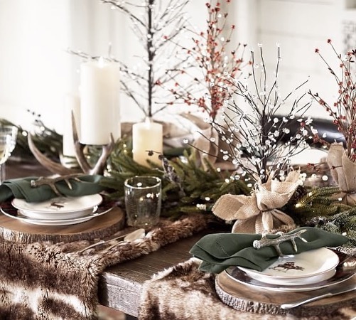 56 WONDERFUL AND CAREFUL CHRISTMAS TABLES Pictures 40