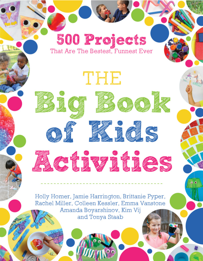 Book cover for the big book of children's activities